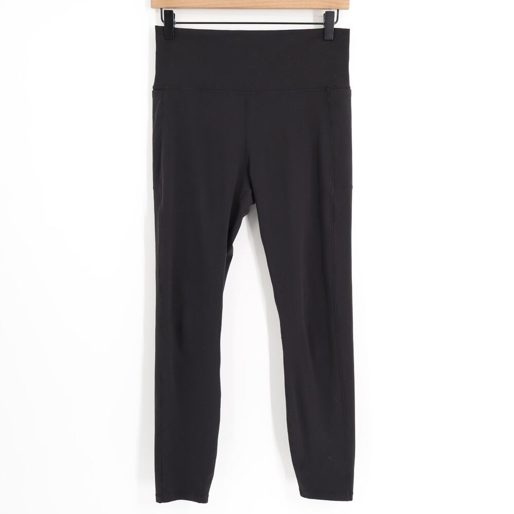 Vuori Women's Sz M Studio Legging Performance W Hidden Pocket Black